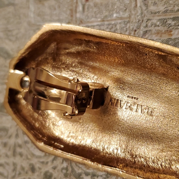 BALMAIN SINGLE STATEMENT EARRING - Picture 7 of 7